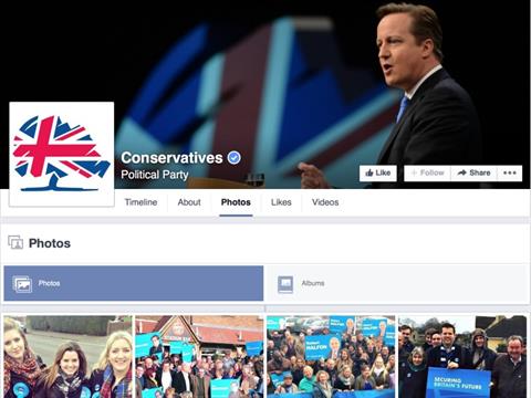 The Tories' Strange Facebook Strategy