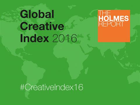Edelman And Unity Top 2016 Global Creative Index